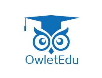 陸達(dá)活的OwletEdu 卡通貓頭鷹logo設(shè)計