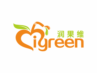 何嘉健的中文名稱：潤果維  /  英文名稱：i greenlogo設(shè)計(jì)