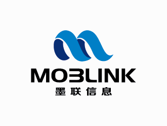 李冬冬的Moblink  上海墨聯(lián)信息科技有限公司logo設(shè)計