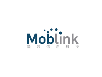 孫紅印的Moblink  上海墨聯(lián)信息科技有限公司logo設(shè)計(jì)