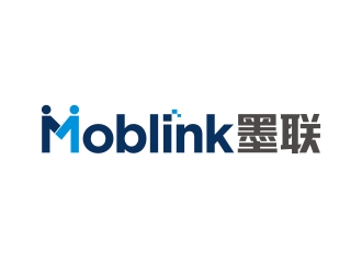 曾翼的Moblink  上海墨聯(lián)信息科技有限公司logo設(shè)計(jì)