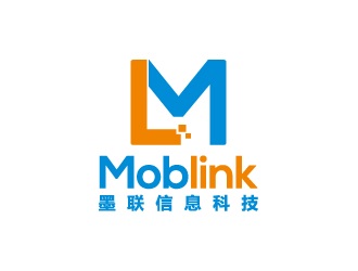 楊勇的Moblink  上海墨聯(lián)信息科技有限公司logo設(shè)計