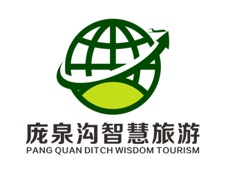 劉彩云的交城縣龐泉溝智慧旅游服務(wù)有限公司logo設(shè)計