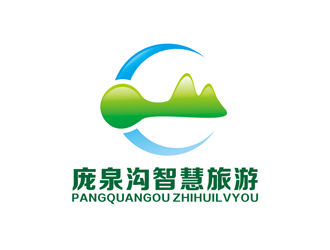 陳今朝的交城縣龐泉溝智慧旅游服務(wù)有限公司logo設(shè)計