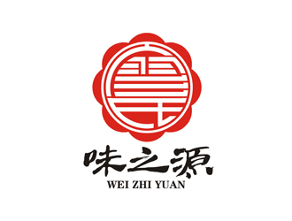 譚家強的廖氏味之源logo設(shè)計