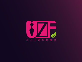 黃安悅的UZF瘦身美容院連鎖店logo設計