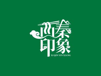 何嘉健的西秦印象小吃店鋪logologo設(shè)計(jì)