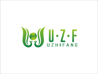 張順江的UZF瘦身美容院連鎖店logo設計