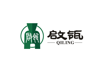 楊占斌的啟瓴資本金融圖標logo設計