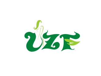 姜彥海的UZF瘦身美容院連鎖店logo設計