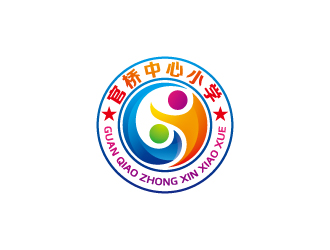 周金進的官橋中心小學logo設(shè)計