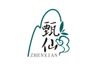 姜彥海的甄仙茶葉品牌logo設(shè)計