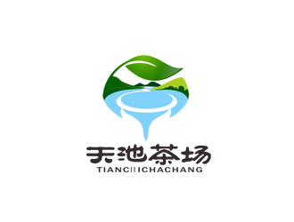 郭慶忠的天池茶場茶館logo設(shè)計