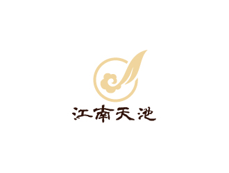 陳兆松的天池茶場茶館logo設(shè)計