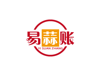 周金進的易蒜賬會計代理公司logologo設(shè)計