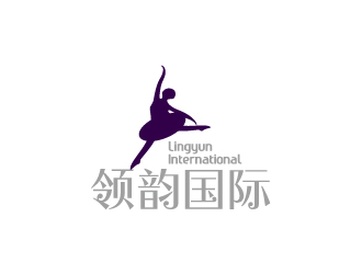 陳兆松的領(lǐng)韻國際藝術(shù)培訓中心logo設(shè)計