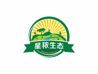 何嘉健的星秾生態(tài)山水logologo設(shè)計