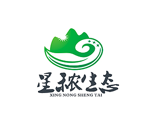 盛銘的星秾生態(tài)山水logologo設(shè)計