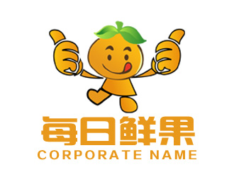 朱兵的每日鮮果logo設(shè)計