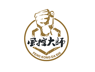 盛銘的風控大師logo設計