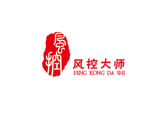 王伯林的風控大師logo設計