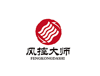 孫紅印的風控大師logo設計