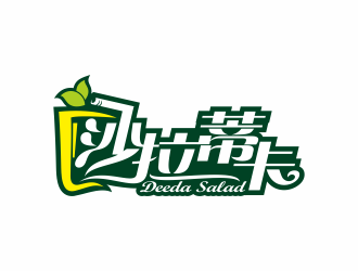 何嘉健的Deeda Salad 沙拉蒂卡logo設計