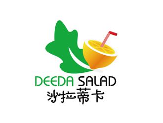 秦曉東的Deeda Salad 沙拉蒂卡logo設計