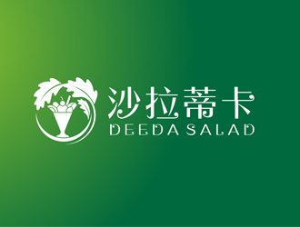 劉彩云的Deeda Salad 沙拉蒂卡logo設計