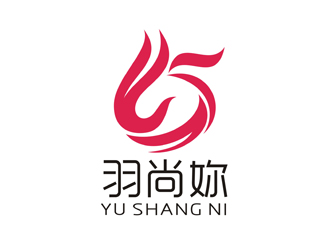 譚家強的羽尚妳logo設(shè)計