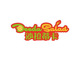 孫金澤的Deeda Salad 沙拉蒂卡logo設計