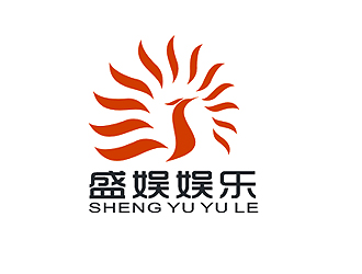 盛銘的盛娛娛樂經(jīng)紀有限公司logo設(shè)計