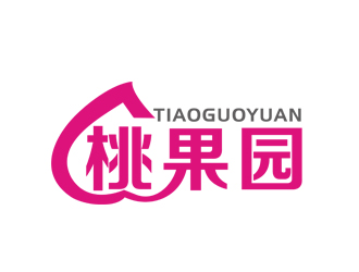 劉彩云的桃果園 卡通logo設(shè)計(jì)logo設(shè)計(jì)