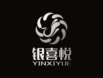 譚家強的銀喜悅珠寶首飾店logo設計