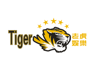 楊占斌的tiger（老虎） 娛樂logo設(shè)計