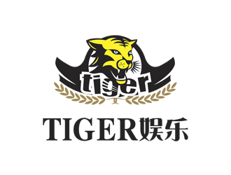 姚烏云的tiger（老虎） 娛樂logo設計