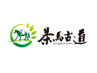 勇炎的茶馬古道茶業(yè)茶館logo設計