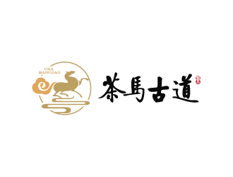 茶馬古道茶業(yè)茶館logo設(shè)計(jì)