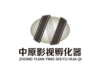 黃安悅的中原影視孵化器logo設計