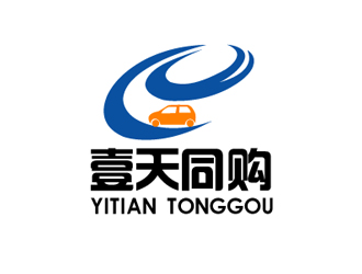 秦曉東的壹天同購logo設計