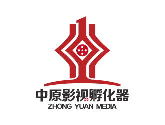 孟喚的中原影視孵化器logo設(shè)計