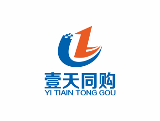 何嘉健的壹天同購logo設計