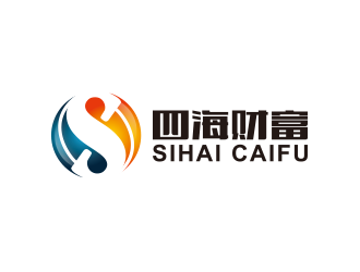 黃安悅的四海財富logo設(shè)計