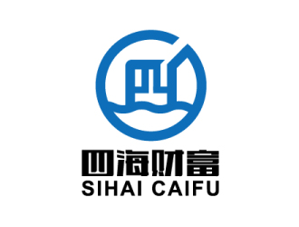 馬偉濱的四海財富logo設(shè)計