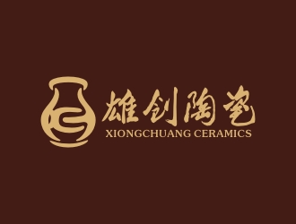 曾翼的雄創(chuàng)陶瓷藝術文化logo設計