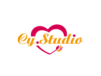 周金進的CY.Studio 永生花店logo設(shè)計