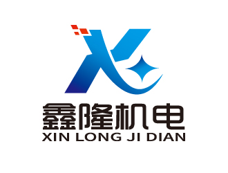 陳智江的鑫隆機電logo設計