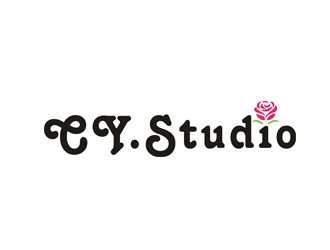 楊占斌的CY.Studio 永生花店logo設(shè)計