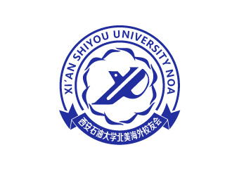 劉祥慶的西安石油大學(xué)海外校友會(huì)徽章logo設(shè)計(jì)