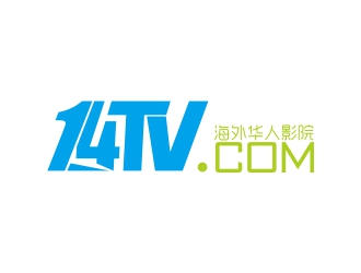 韓懂的14TV 海外華人影院logo設(shè)計(jì)